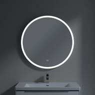 Зеркало с подсветкой Villeroy&Boch Subway 3.0 910х910х45мм, алюминиевая рама A4649100