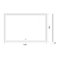 ������� BelBagno (1200x30x800) ���������, ��������� �����������, �������� SPC-GRT-1200-800-LED-TCH-WARM