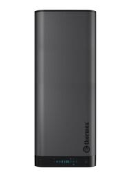 Водонагреватель Thermex Bono 100 Wi-Fi, 100л., 3000Вт, два сухих ТЭНа, плоский, нерж.сталь, черный — миниатюра 1