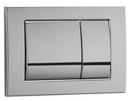 Уценка! Клавиша смыва для инсталляций Ideal Standard Metal Dual двойная, матовый хром VV656006 - уценка. — миниатюра 1