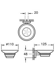 �������� Vitra Q-Line A44992 ���������, ����: ��������� ����