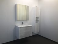 Зеркало-шкаф COMFORTY Женева-75 (750х800х160) подвесной, дуб белый  00004137096