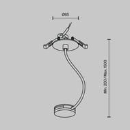 ���� ������� Maytoni Technical (��������) TRA130RWC-2B, ������, �������, ������, IP20