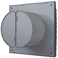 Вентилятор DICITI SILENT D100 накладной, 87 м3/ч, 25 дБ, обр.клапан, dark gray metal, SILENT 4C Dark
