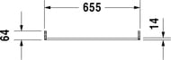 ������������������ ��� ����������� 70 �� DURAVIT VERO ���� 0030471000