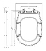 ������� ��� ������� BelBagno Boheme � �����������, �����/����� ���� BB115SC