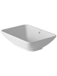 Раковина DURAVIT BACINO 033452 550х420х165 без площадки под смес, перелив, крепление 0334520000