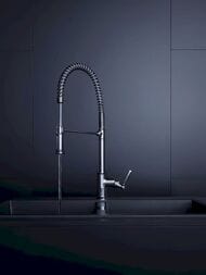 Смеситель Axor Montreux 16582800 для кухни полупрофессиональный, сталь