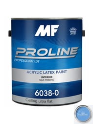 Краска для потолков MF Paints Proline Blue Ceiling 6038 глубокоматовая (0,95л) MF 0639 (шт.)