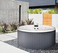 Минибассейн отдельностоящий для улицы Gruppo Treesse Male PMAL01BP 2100х2100х950 серый
