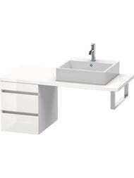 Тумба под столешницу Duravit DuraStyle (400х512х548) 2 ящика, белый глянец DS533602222