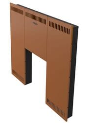 Экран фронтальный ТМФ (TMF) Мини 1065х765х125 терракота, под экран Витра
