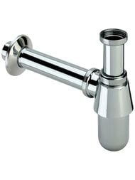 Сифон Viega 1"1/4 х32 хромированная латунь, с розеткой и отводом мод. 5753, 100674