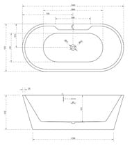 ����� ��������� Abber (1500�700) ���������������, ����-�������, ����� AB9299-1.5