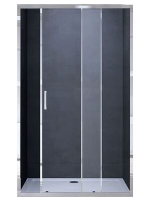 Душевая дверь Vincea Alpha 1200х1900 стекло прозрачное/профиль хром, VDS-3AL120CL