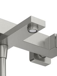Смеситель для ванны/душа CEZARES SLIDER-VD-IN однозахватный, с душевым комплектом, цвет: сатин