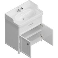 Тумба под раковину KERAMA MARAZZI POMPEI напольная с ящиком и двер., 760х480х840 белая PO.N.80.1\WHT