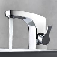 Смеситель для умывальника WasserKRAFT Berkel 4803 однозахватный, без донного клапана, цвет: хром