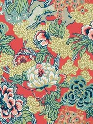 Обои бумажные Thibaut Dynasty (0,69х8,22) цветы T75490 (рулон)