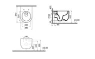 ������ ��������� Vitra Liquid 380�540�345 ����������������� ��������,��� �������,����� 7321B403-0075