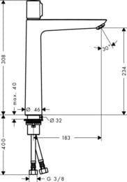 ��������� Hansgrohe Talis Select E 71753000 ��� ��������, ������������, ��� �������� ���������, ����