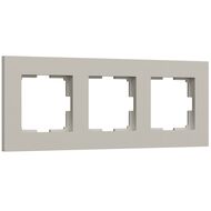 Рамка на 3 поста Werkel Slab (дымчатый софт) W0032917