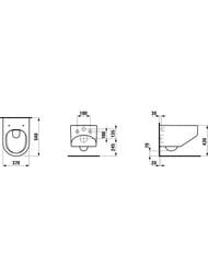 ������ ��������� Laufen SONAR (540�370�340) ������������, ����� ������� 8.2034.1.757.000.1