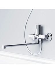 Смеситель AM.PM X-Joy TouchReel для ванны/душа, нажимной, длинный излив, хром F85A90500 — изображение 10