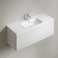 Тумба подвесная SANCOS Snob R 1.0 1195х445х406, 1 ящик, доводчик, Bianco ,SNR1.0120W — миниатюра 6
