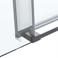 Душевой уголок Vincea Como Soft 1200x1950x900 VSR-1CS9012CLGM прямоугольная вороненая сталь — миниатюра 4