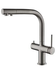 Смеситель для кухни Aquatek Европа AQ1385BGM однозахв., изл. 285мм, с кан. д/фильтр. воды, ст. оруж — миниатюра 1