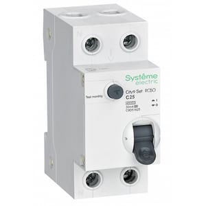 ����������� Systeme Electric �������������� ���������.����(����) 1P+N � 25� 4.5kA City9 Set C9D55625