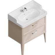 Тумба под раковину KERAMA MARAZZI POMPEI напольная с 2 ящиками, 760х480х482 бежевая PO.N.80.2\CAM