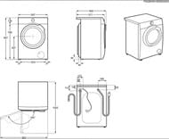 ���������� ������ AEG L8FEC68SR (847x597x576) �������� 8 ��, 1600 ��/���, 10 ��������