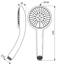 ����� ��� ���� VIDIMA ���� � 100��, 3-�������������� BA210AA