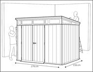 ����� KETER ARTISAN 9�7 (277�218�226), ��� ��������