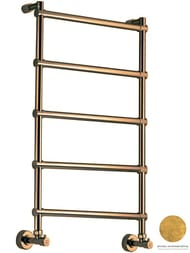 Полотенцесушитель водяной Margaroli Sole 442-5 (900х435) бронза, 4423705OB
