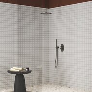 Верхний душ Ravak X07P699 круглый, 250 мм, без кронштейна, латунь, графит