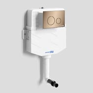 Смывной бачок скрытого монтажа Для унитазов WasserKRAFT, Aller 10TLT.031.ME.RG02 Встраиваемая — изображение 2