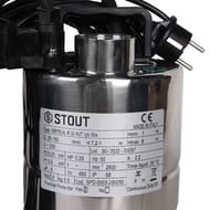 ����� ��������� STOUT � ������. ���������, ������ 10�, 230V, Q=150 �/���, H=7,2, SPD-0003-200250