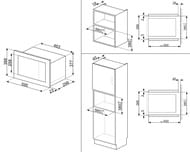 ������������ ������������� ���� SMEG FMI017X (595�388�321 ��), ����� 17�, ����. �����