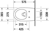 ������ ��������� DURAVIT ARCHITEC 360�575�310 ������������, � �������� � ����������� 45720900A1