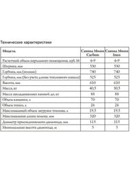 Печь банная ТМФ (TMF) САЯНЫ Мини INOX ДА