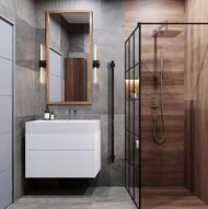 Полотенцесушитель Indigo Style Pro 1200х30 таймер, унив.подкл, черный муар, LSPRE120-3BRRt