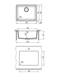����� FLORENTINA ���� 500 FS (540�420�217) �������, ��� ������������ �������, 22.320.D0500.202