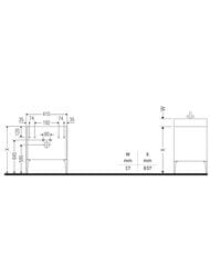 ����� ��������� Duravit XViu 410�594�290 ����� ������, ����-����������/������� XV4480RB191