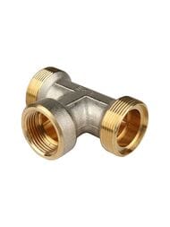 Тройник STOUT 26х3/4"Вх26 обжимной, для металлопластиковых труб, SFS-0012-003426