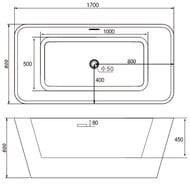 ����� ��������� Abber (1700�800) ���������������, ����-�������, ����� AB9212-1.7