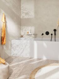 Излив на ванну Hansgrohe Tecturis S 198 мм, черный матовый 73411670