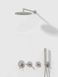 Верхний душ Vitra Origin 250 мм, никель шлифованный A4563834